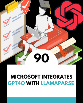 Microsoft integra GPT4o con LlamaParse para mejorar el flujo de trabajo de generación aumentada por recuperación (RAG)