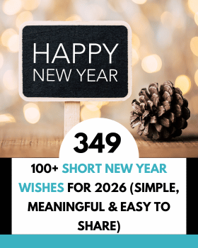 100+ Short New Year Wishes for 2026 (Simple, Meaningful & Easy to Share)