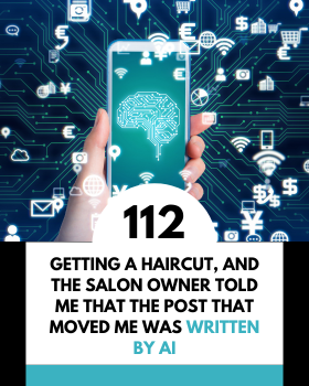 Getting a Haircut, and the Salon Owner Told Me That the Post That Moved Me Was Written by AI