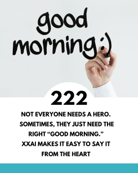 A Good Morning Message That Saved a Life - Free Morning Text Ideas & Generator