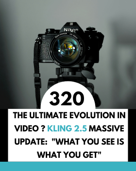 L'évolution ultime de la génération vidéo ? Mise à jour majeure de Kling 2.5 : Enfin, le véritable « Ce que vous voyez est ce que vous obtenez »