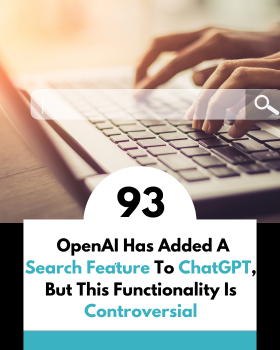 To compete with Google and Perplexity, OpenAI has added a search feature to ChatGPT, but this functionality is controversial