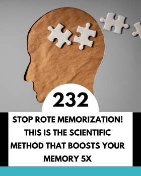 Stop Rote Memorization! This Is the Scientific Method That Boosts Your Memory 5x