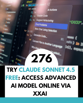 Try Claude Sonnet 4.5 Free: Access Advanced AI Model Online via XXAI