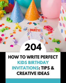 How to Write Perfect Kids Birthday Invitations: Tips & Creative Ideas