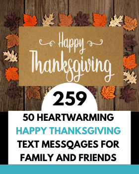 50 Heartwarming Happy Thanksgiving Text Messages for Family and Friends