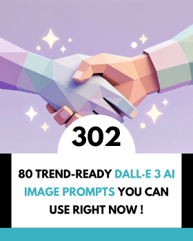 80 Trend-Ready DALL·E 3 AI Image Prompts You Can Use Right Now !