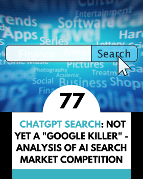 ChatGPT Search: Not Yet a "Google Killer" - Analysis of AI Search Market Competition