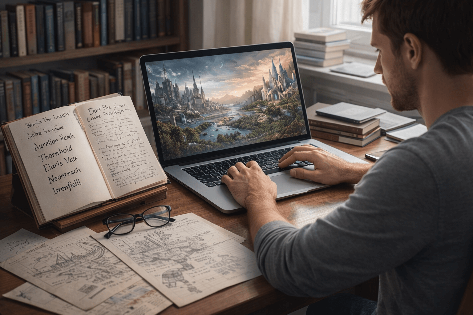 Fantasy & Sci‑Fi Writer